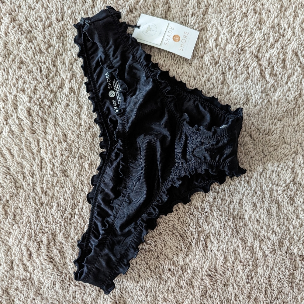 Black Bikini Bottoms - Cheeky